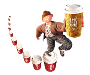 Become a Member to unlock exclusive offers - buy 10 Drinks get 1 Free! 1