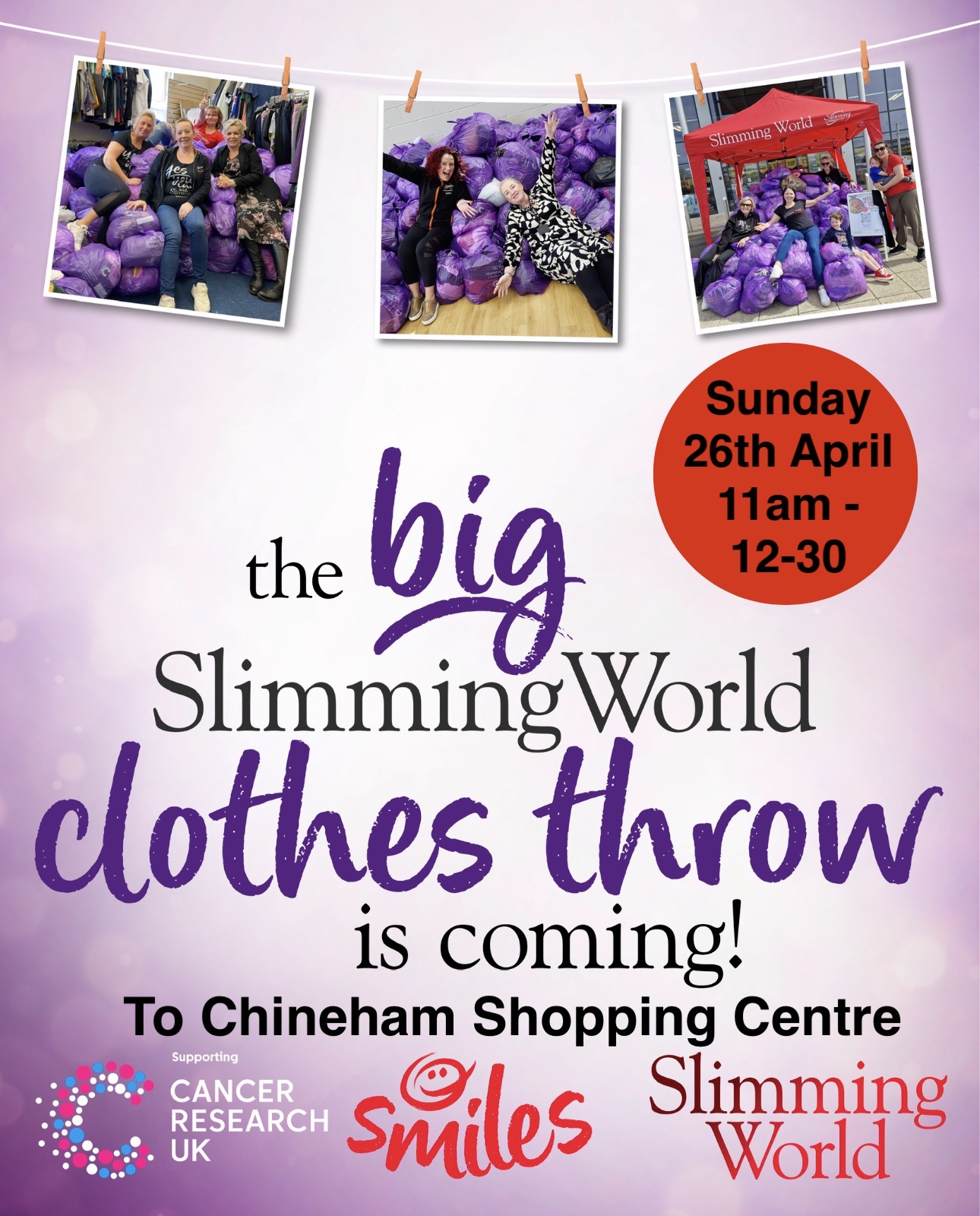 The big Slimming World Clothes Throw 1